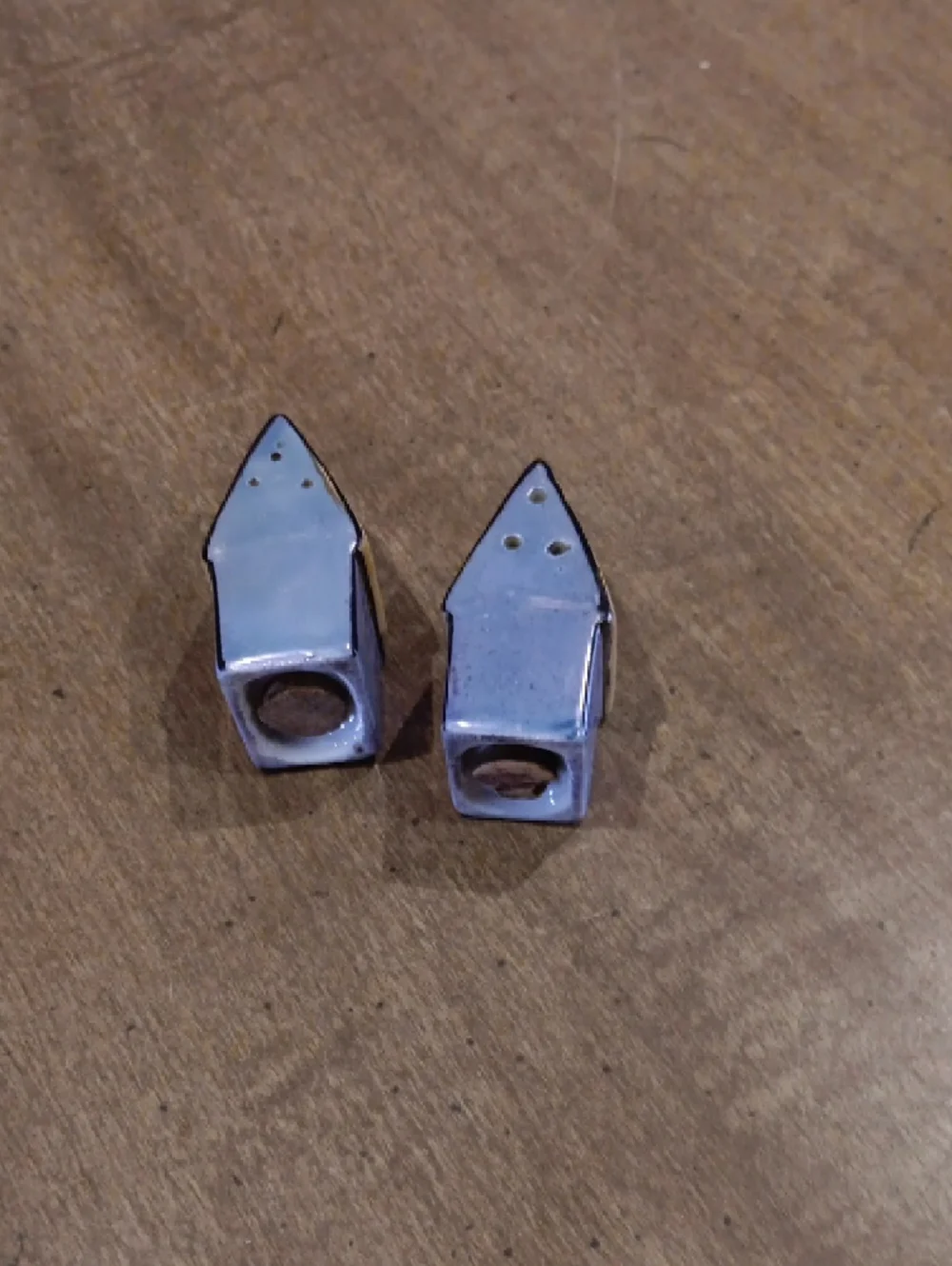 Ceramic House-Shaped Salt and Pepper Shakers